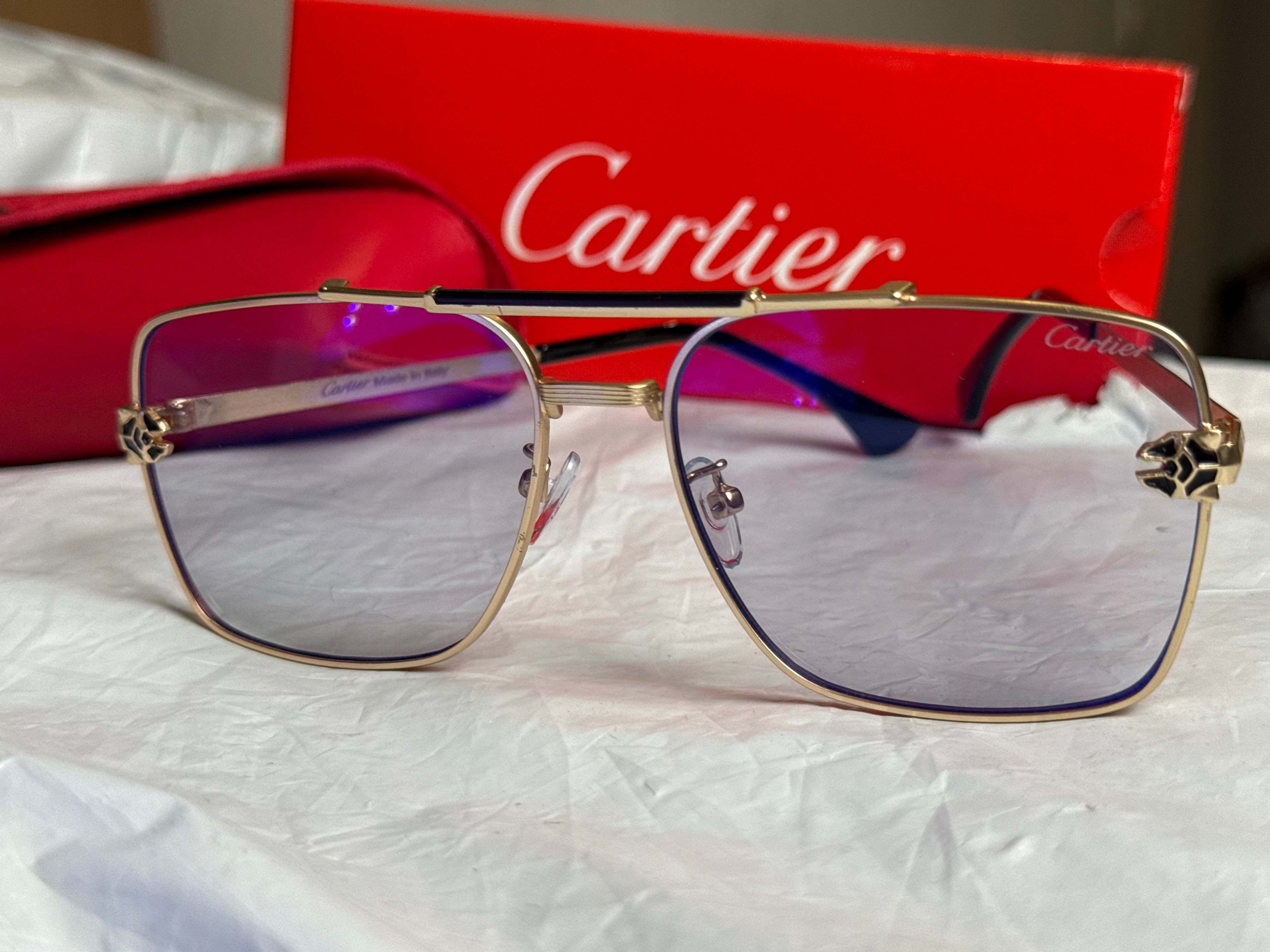 Imported Sunglasses Cartier Gold All in One